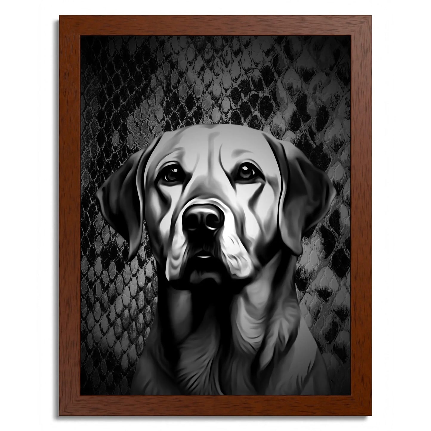 01 02 B Frame 12x16 Brown Front
