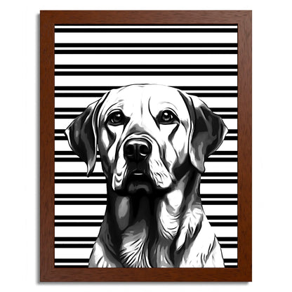 01 02 B Frame 12x16 Brown Front