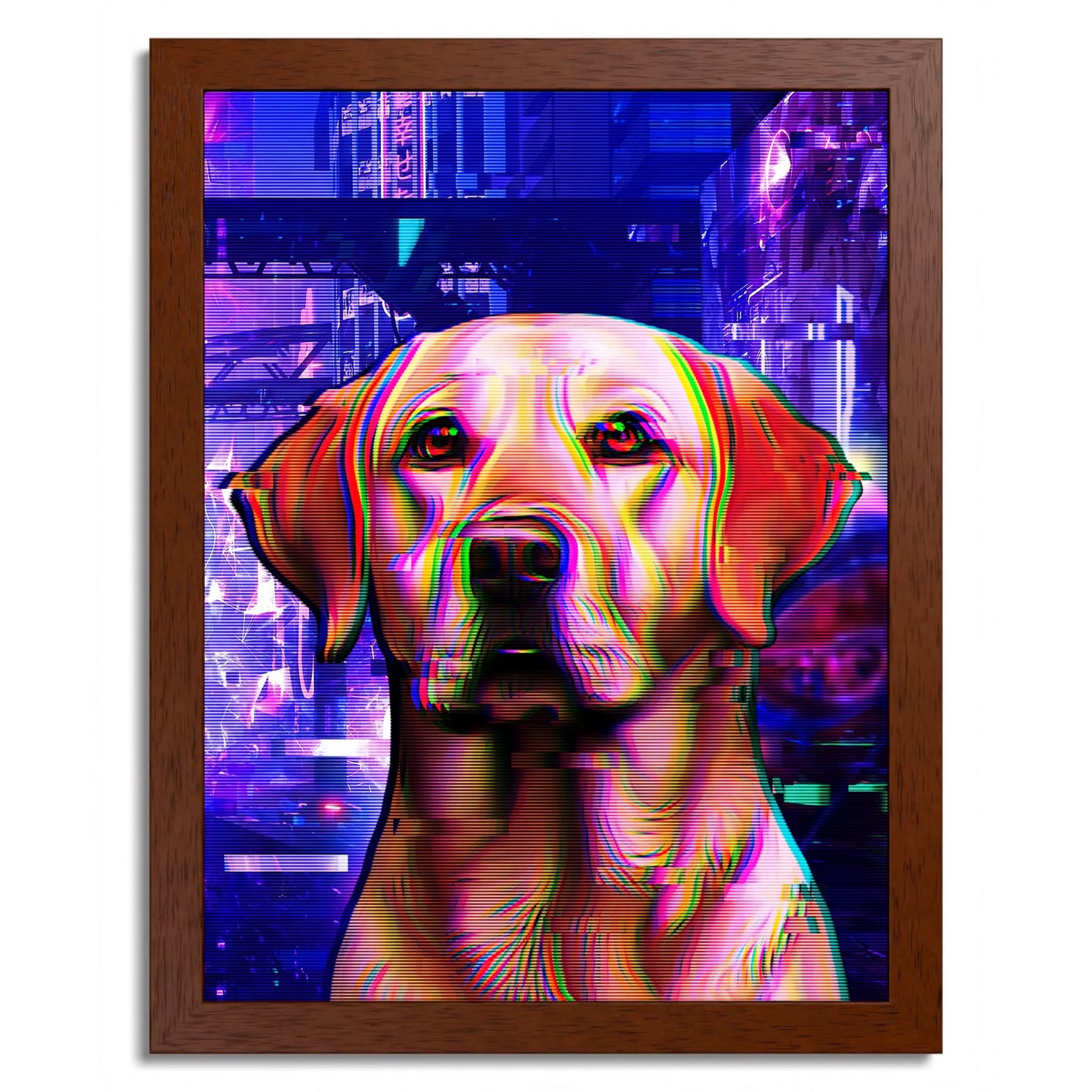 01 02 B Frame 12x16 Brown Front