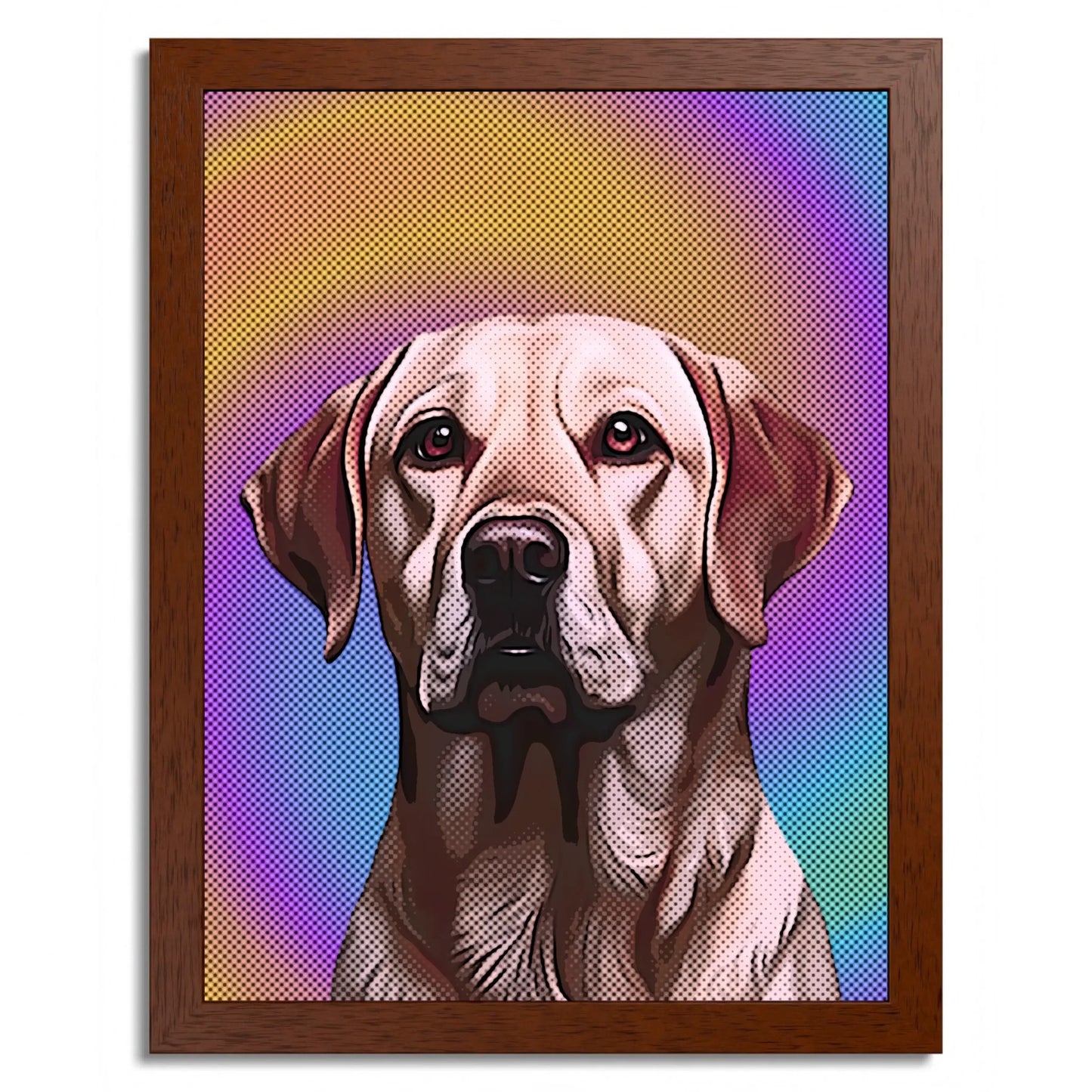 01 02 B Frame 12x16 Brown Front