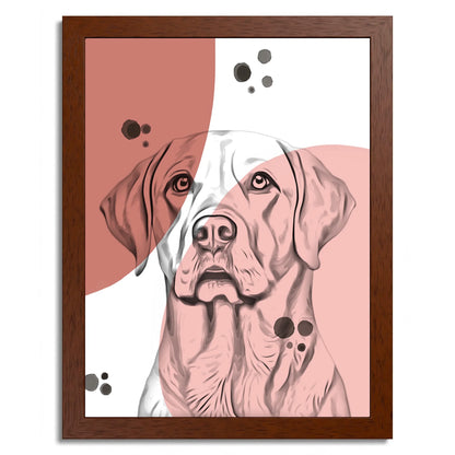 01 02 B Frame 12x16 Brown Front