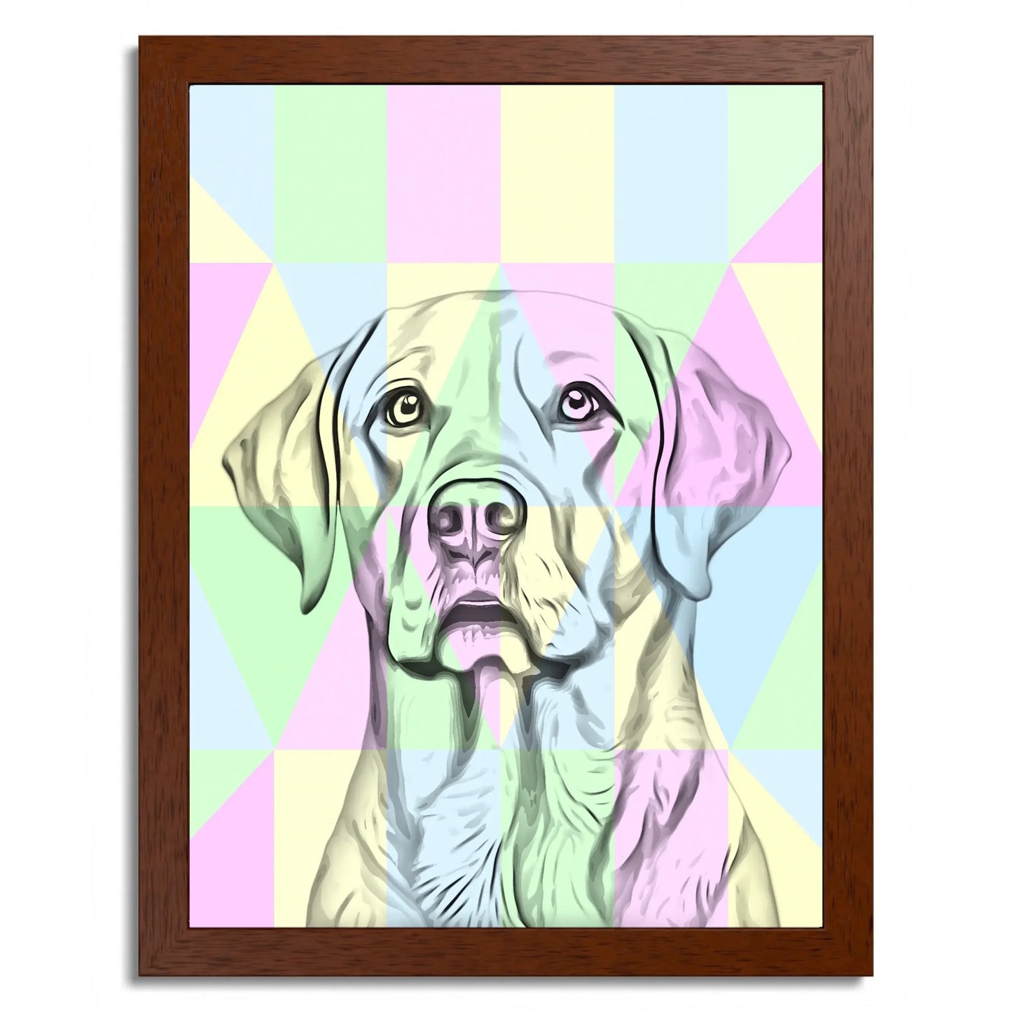 01 02 B Frame 12x16 Brown Front