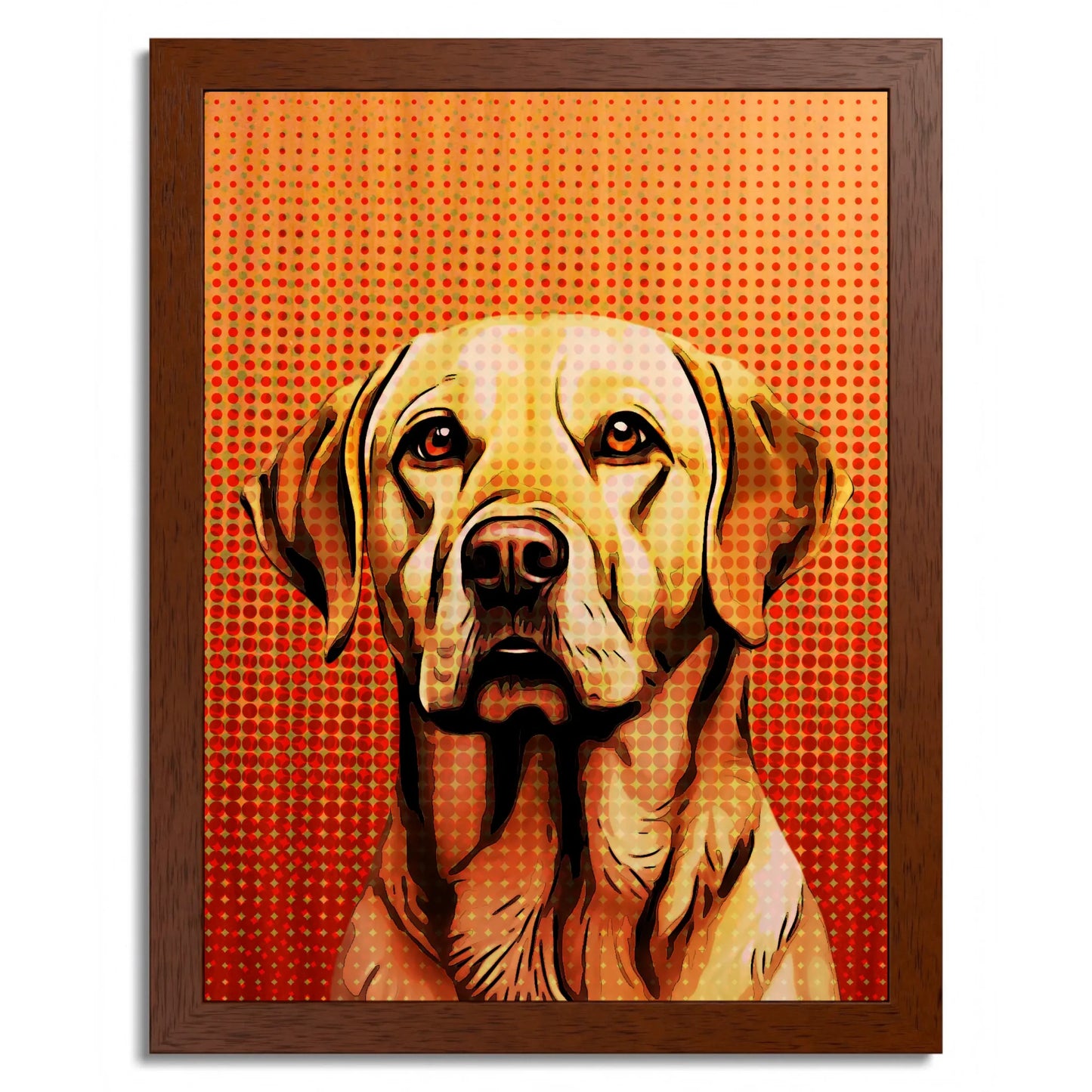 01 02 B Frame 12x16 Brown Front