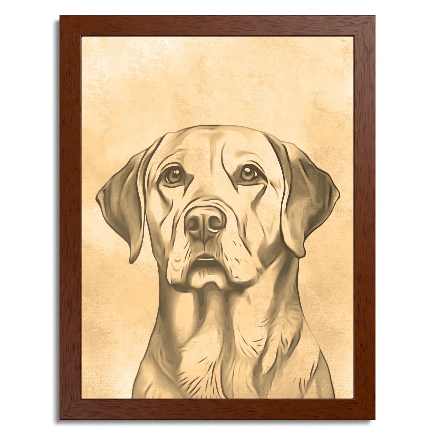 01 02 B Frame 12x16 Brown Front