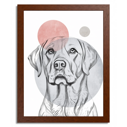 01 02 B Frame 12x16 Brown Front