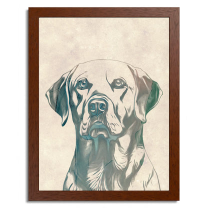 01 02 B Frame 12x16 Brown Front