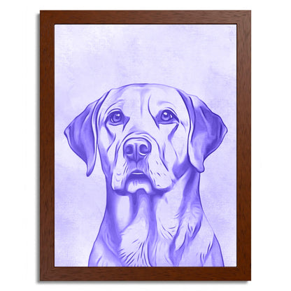 01 02 B Frame 12x16 Brown Front