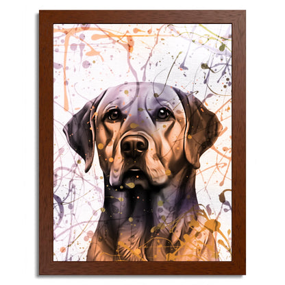 01 02 B Frame 12x16 Brown Front