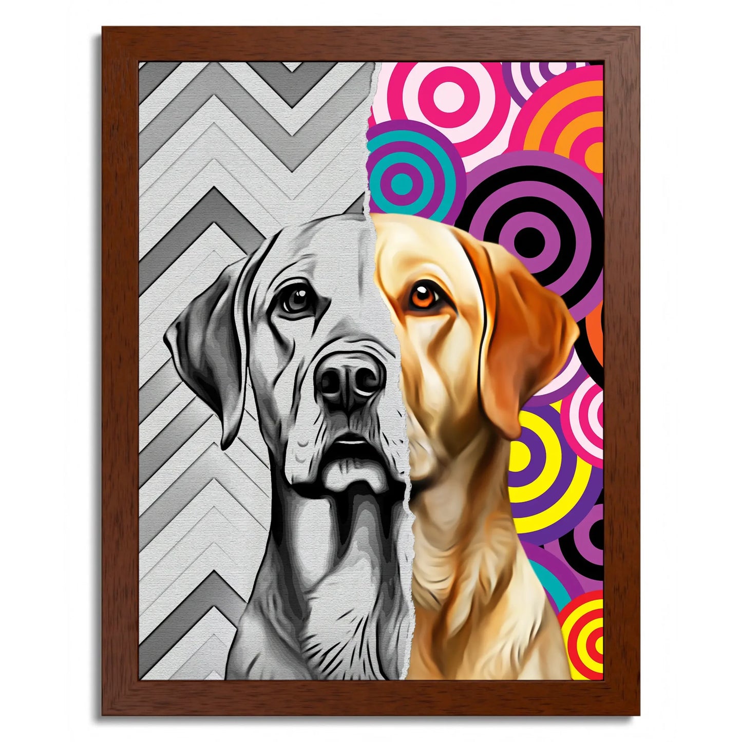 01 02 B Frame 12x16 Brown Front