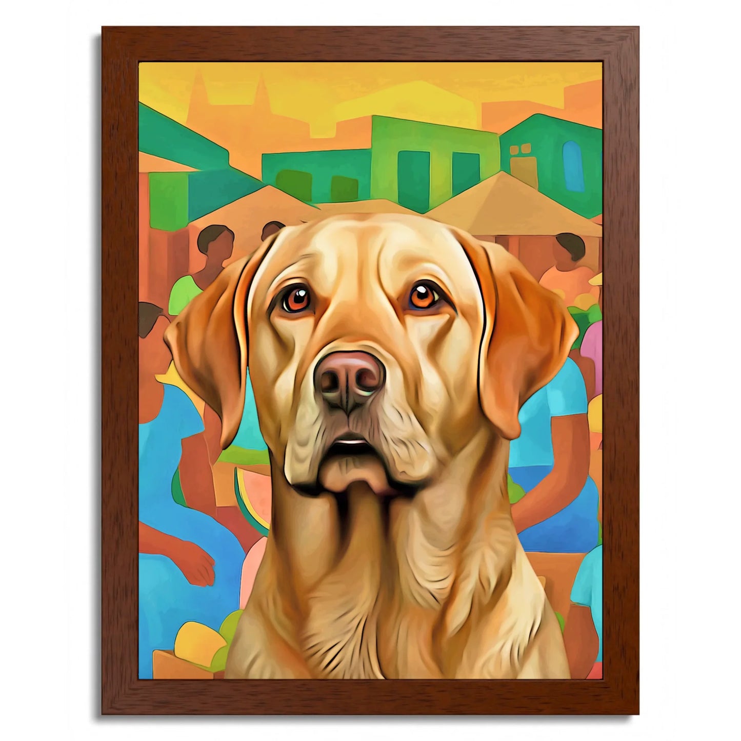 01 02 B Frame 12x16 Brown Front