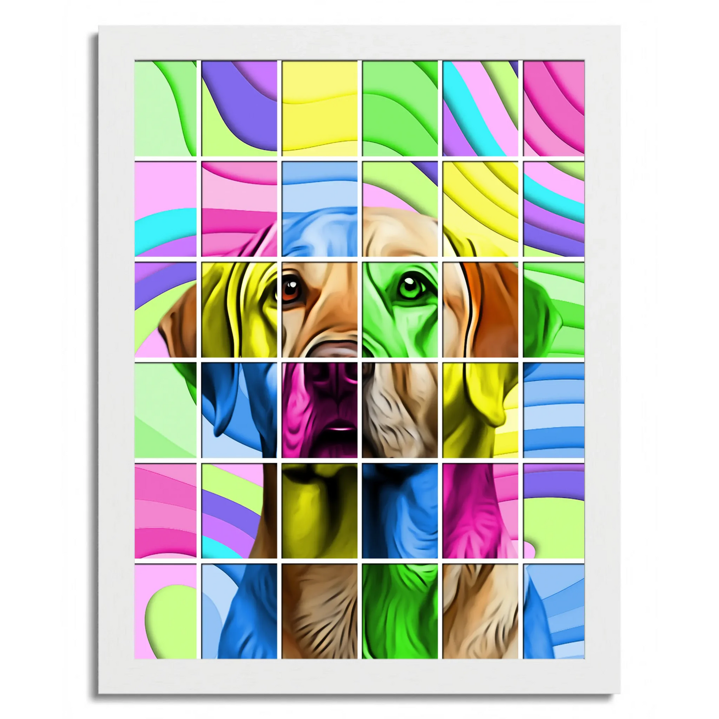 01 02 C Frame 12x16 White Front