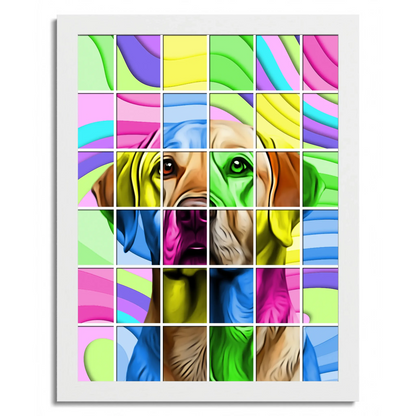 01 02 C Frame 12x16 White Front