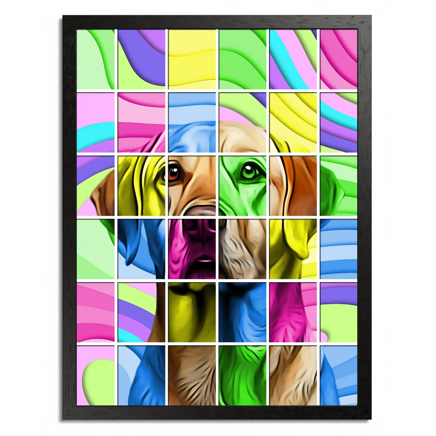 01 03 A Frame 18x24 Black Front