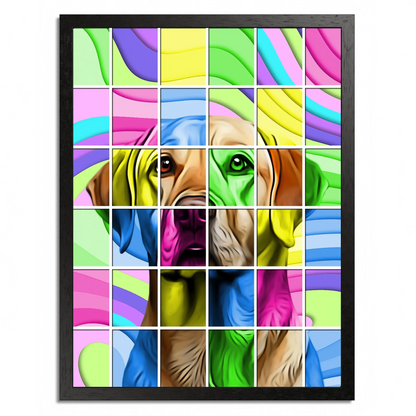 01 03 A Frame 18x24 Black Front