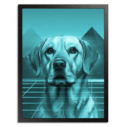 01 03 A Frame 18x24 Black Front