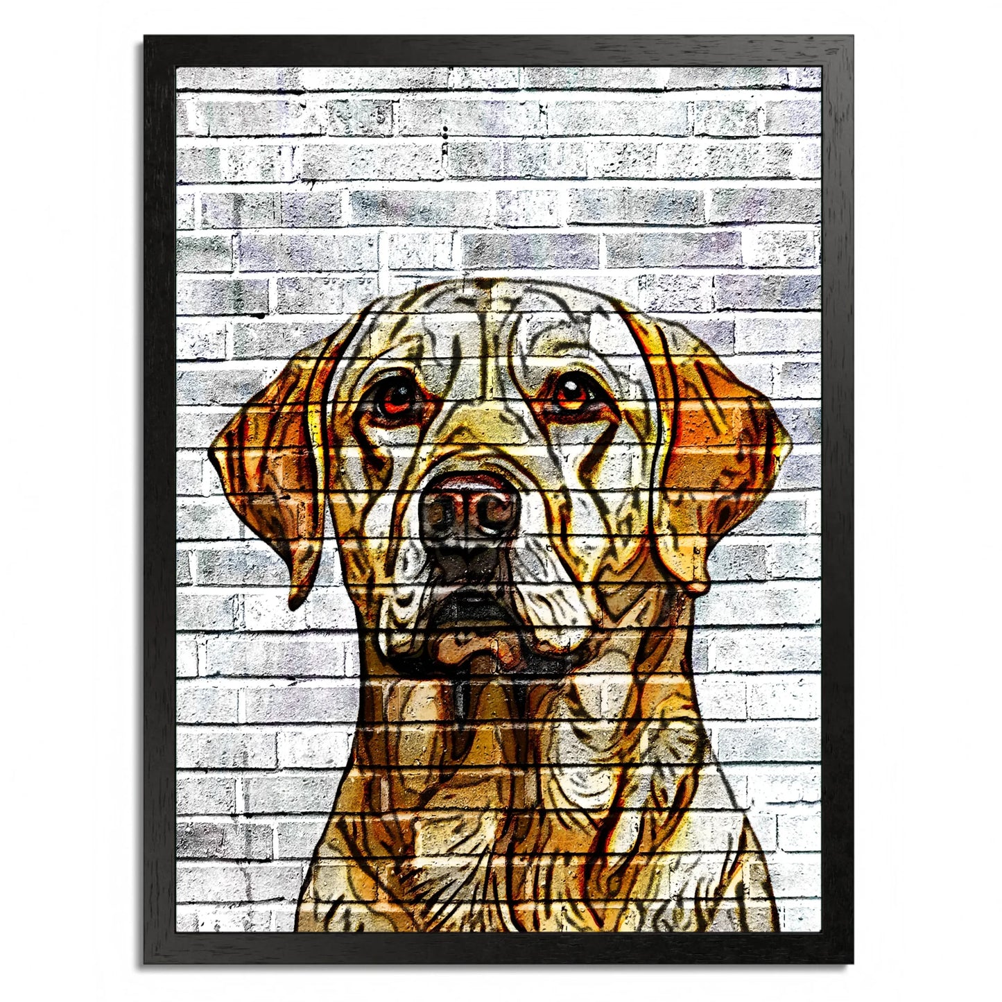 01 03 A Frame 18x24 Black Front