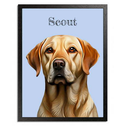 01 03 A Frame 18x24 Black Front