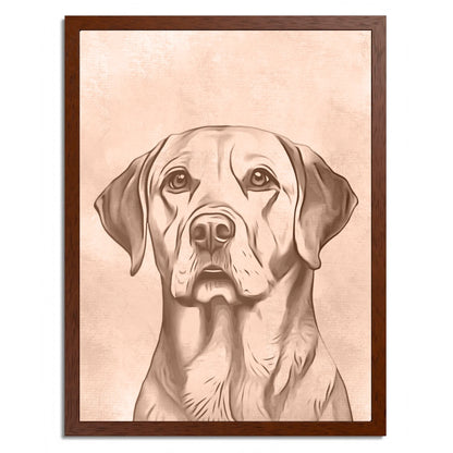 01 03 B Frame 18x24 Brown Front