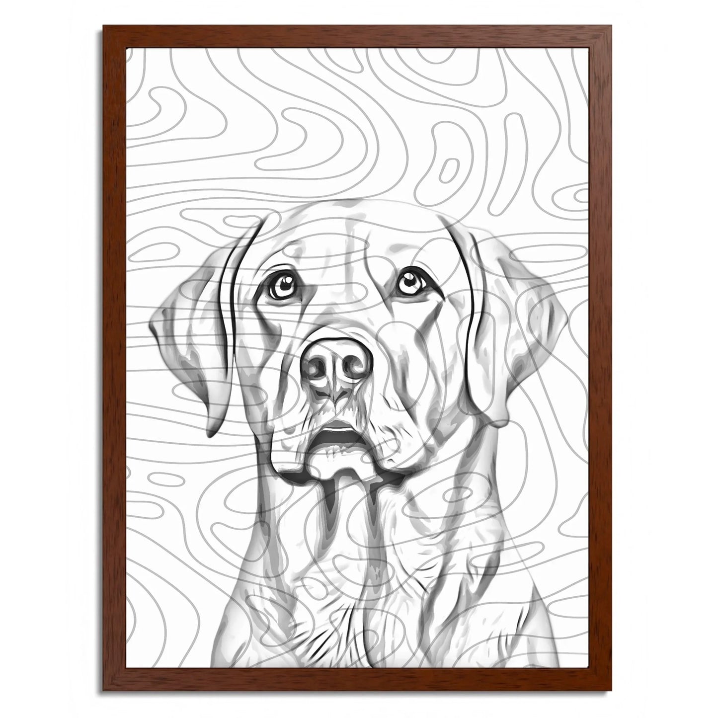 01 03 B Frame 18x24 Brown Front