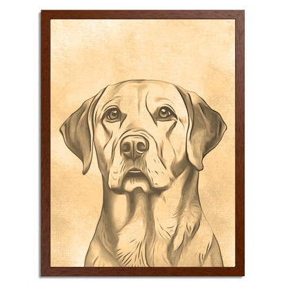 01 03 B Frame 18x24 Brown Front