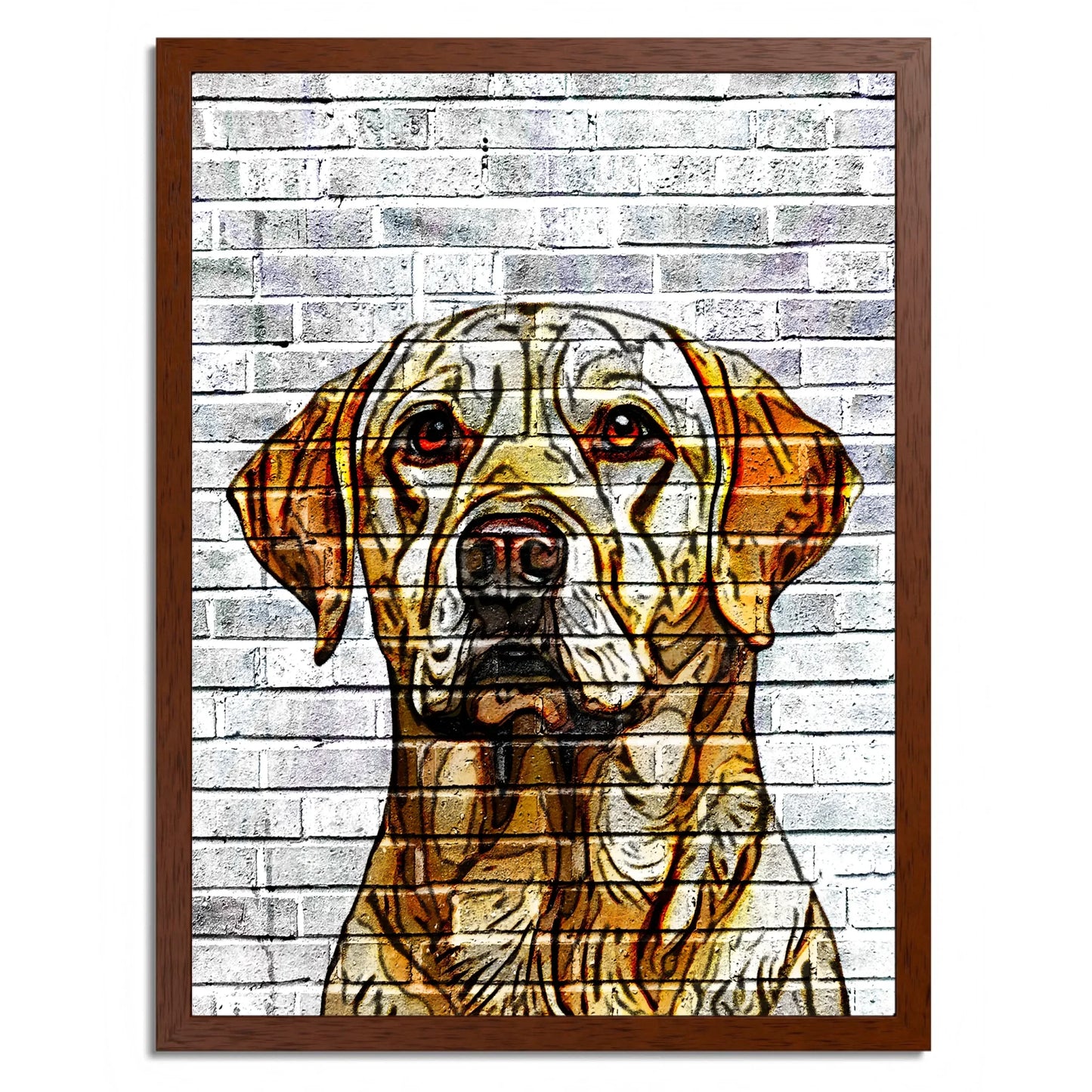 01 03 B Frame 18x24 Brown Front