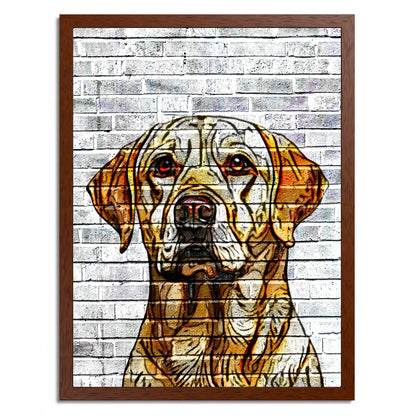 01 03 B Frame 18x24 Brown Front
