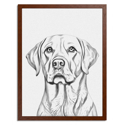 01 03 B Frame 18x24 Brown Front