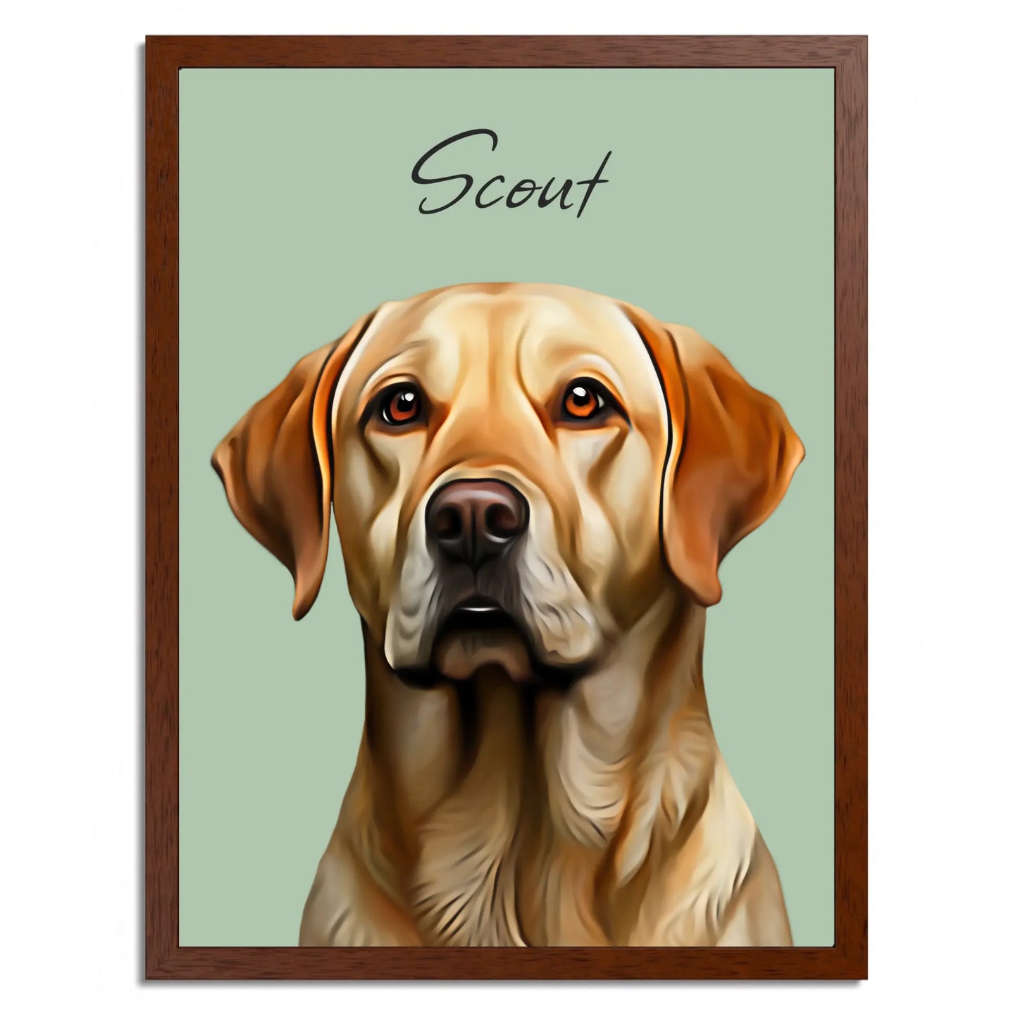 01 03 B Frame 18x24 Brown Front