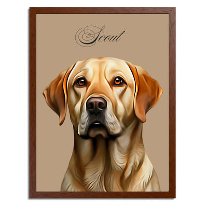 01 03 B Frame 18x24 Brown Front
