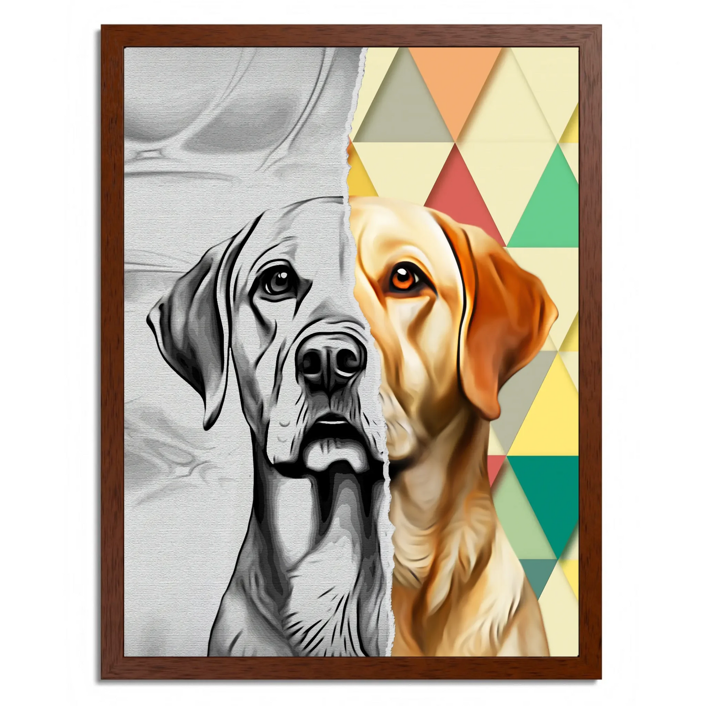 01 03 B Frame 18x24 Brown Front