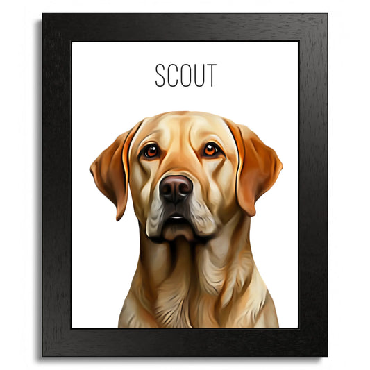 01 01 A Frame 8x10 Black Front