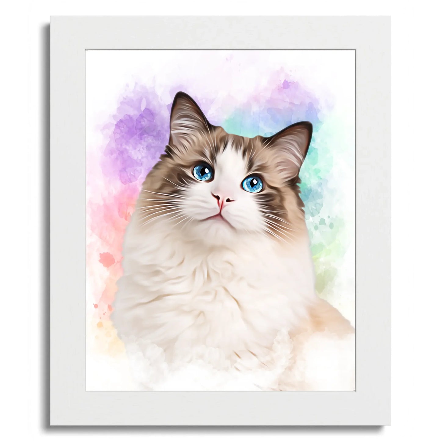 01 01 C Frame 8x10 White Front