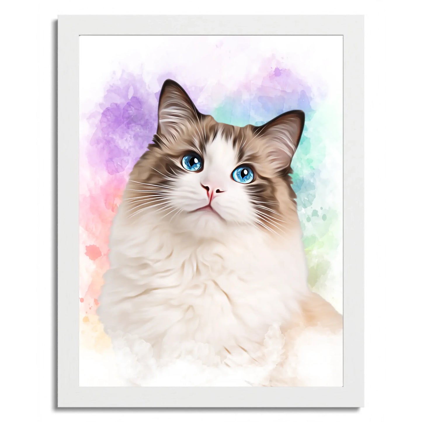 01 02 C Frame 12x16 White Front
