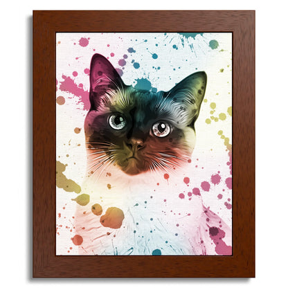 01 01 B Frame 8x10 Brown Front