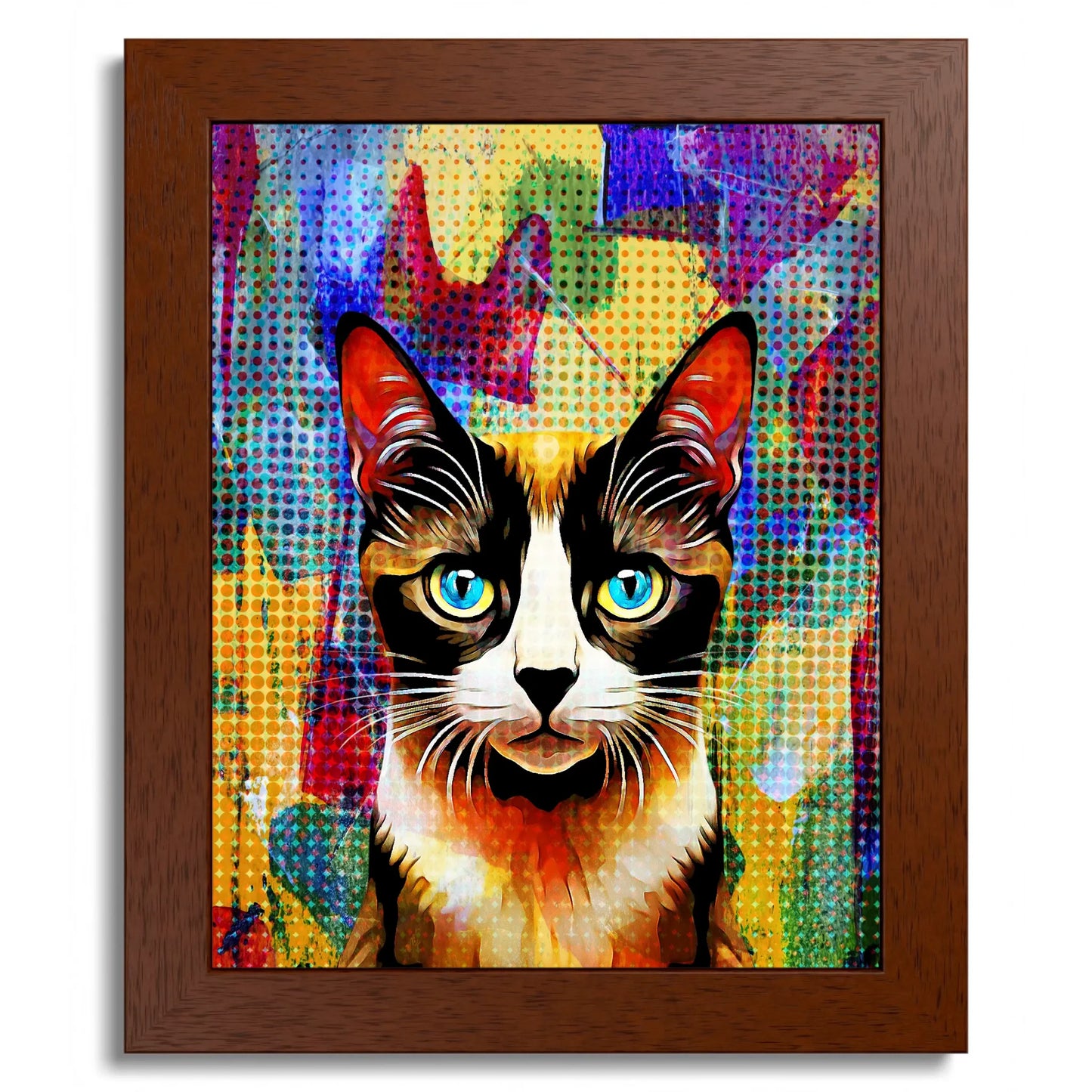 01 01 B Frame 8x10 Brown Front