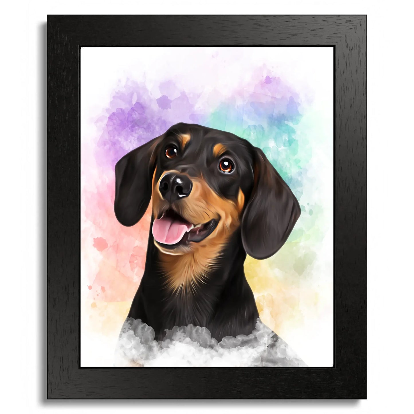 01 01 A Frame 8x10 Black Front