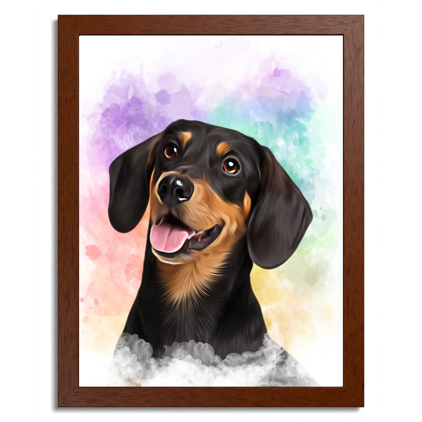 01 02 B Frame 12x16 Brown Front