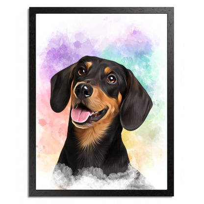 01 03 A Frame 18x24 Black Front