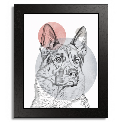 01 01 A Frame 8x10 Black Front