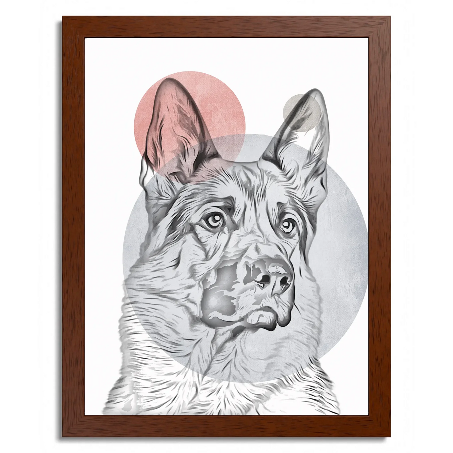 01 02 B Frame 12x16 Brown Front