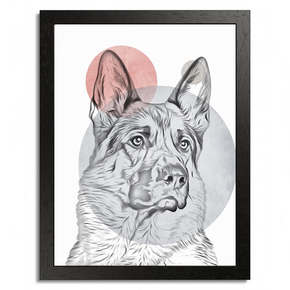 01 02 A Frame 12x16 Black Front