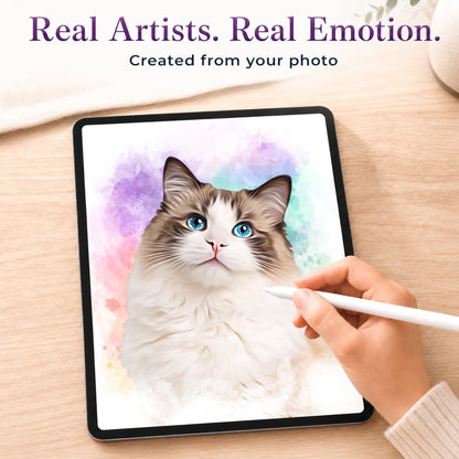 real-artist-custom-pet-portrait-created-from-photo