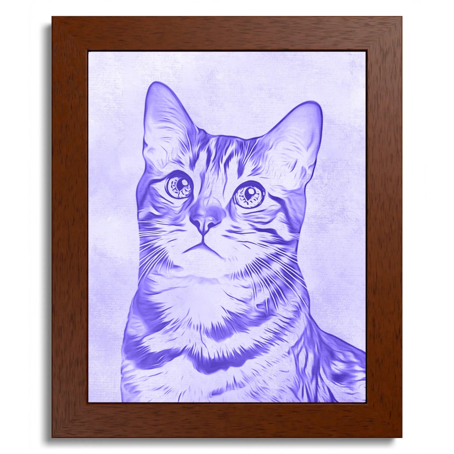 01 01 B Frame 8x10 Brown Front