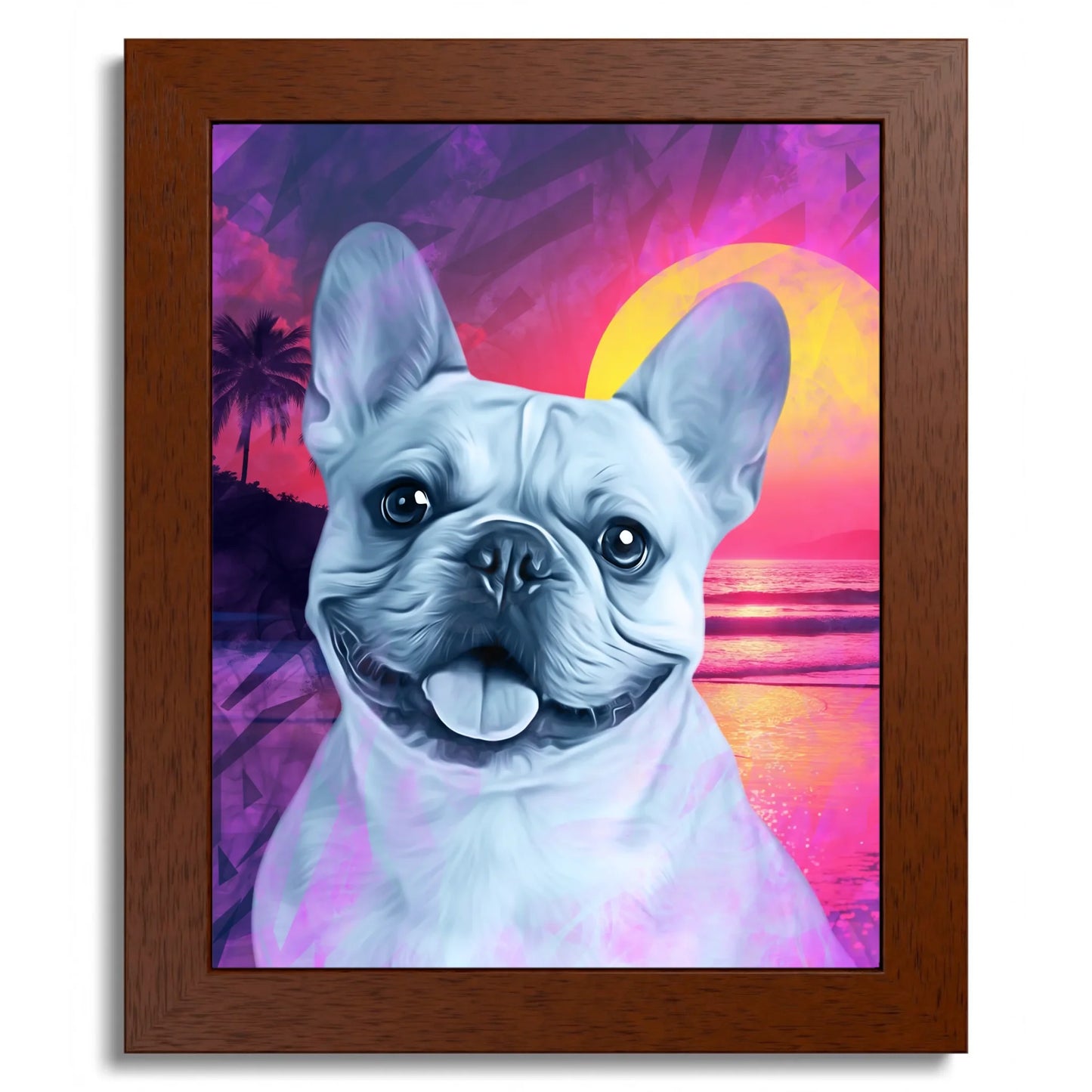 01 01 B Frame 8x10 Brown Front