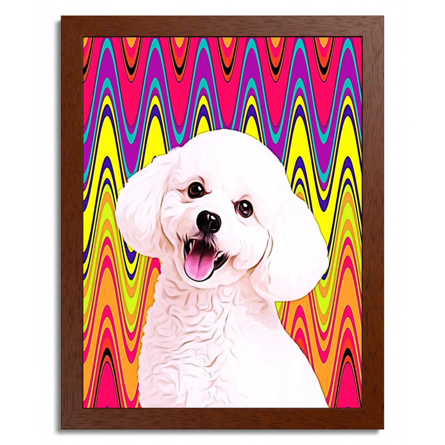 01 02 B Frame 12x16 Brown Front