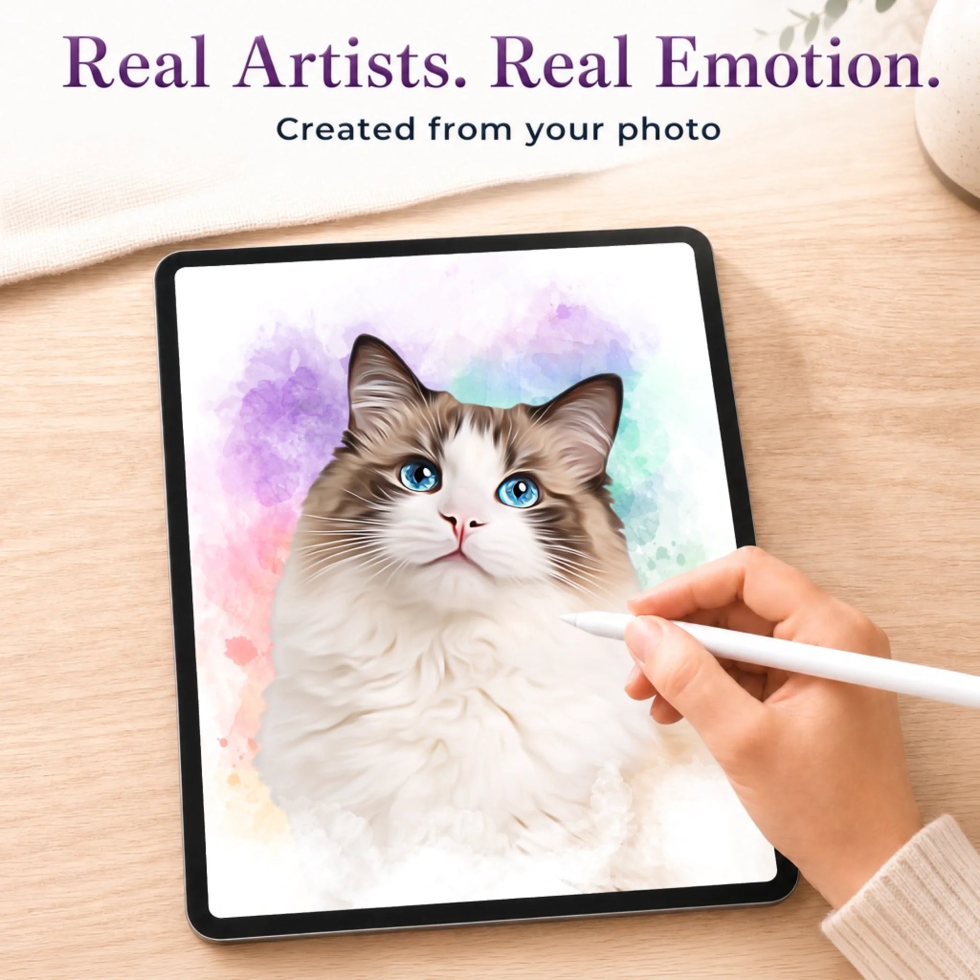 real-artist-custom-pet-portrait-created-from-photo