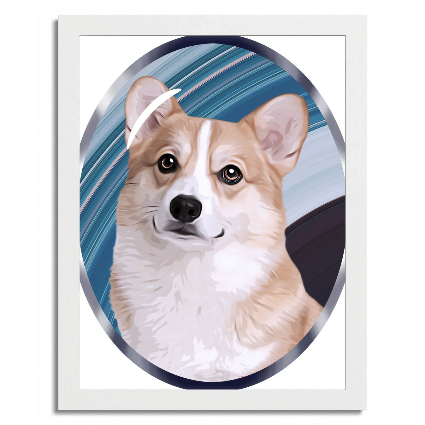 01 02 C Frame 12x16 White Front