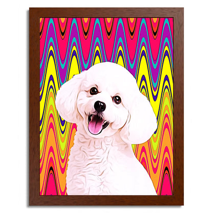 01 02 B Frame 12x16 Brown Front
