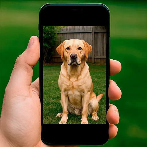 Upload your pet photo to create a custom pet portrait from photo by real artists